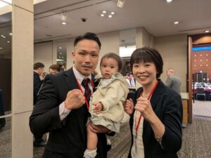 21.下田昭文親子と富樫直己