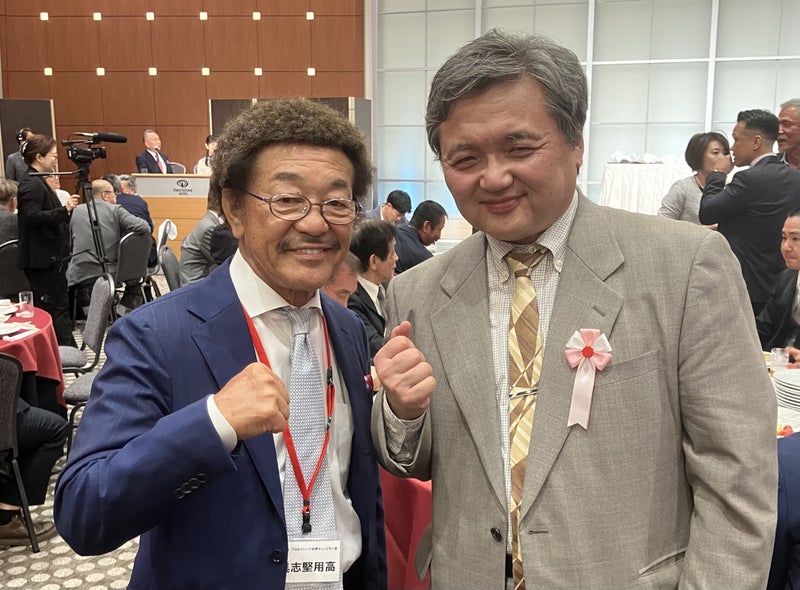 具志堅用高さんと